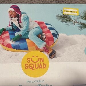 Sun Squad Inflatable Snow Tube